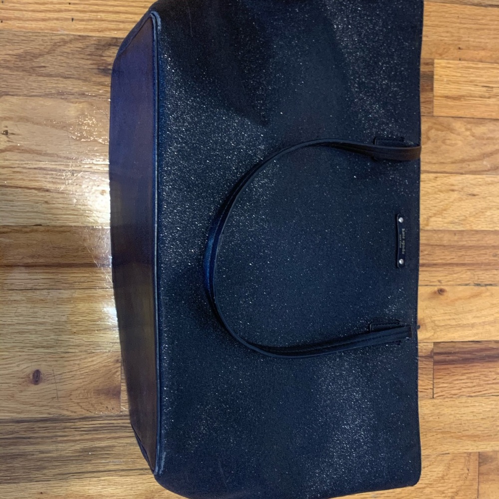 Kate Spade Large Work Tote (Black Sparkly)